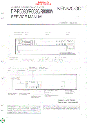 Kenwood-DPR5080-cd-sm 维修电路原理图.pdf