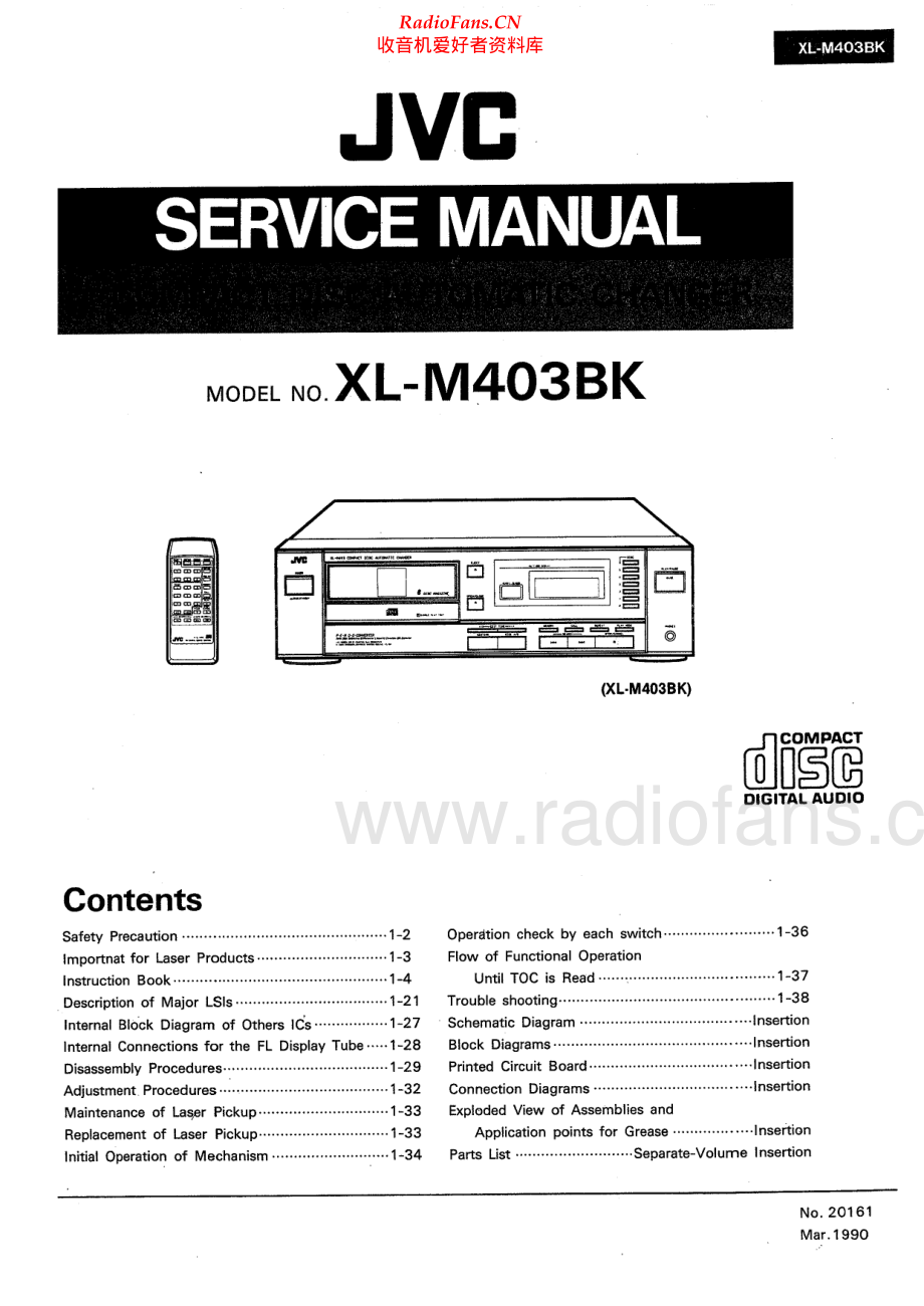 JVC-XLM403BK-cd-sm 维修电路原理图.pdf_第1页