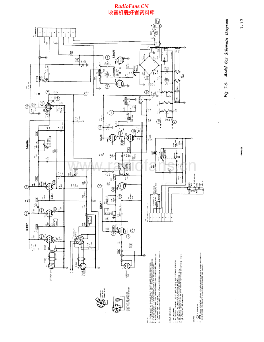 Ampex-602-tape-sch维修电路原理图.pdf_第1页