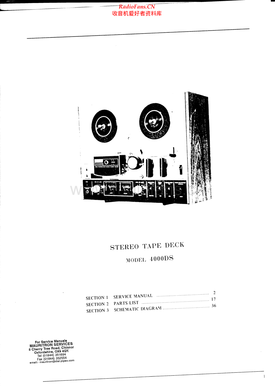 Akai-4000DSMKII-tape-sm维修电路原理图.pdf_第2页