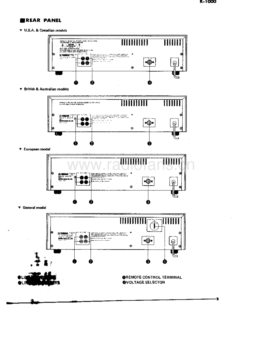 Yamaha-K1000-tape-sm 维修电路原理图.pdf_第3页