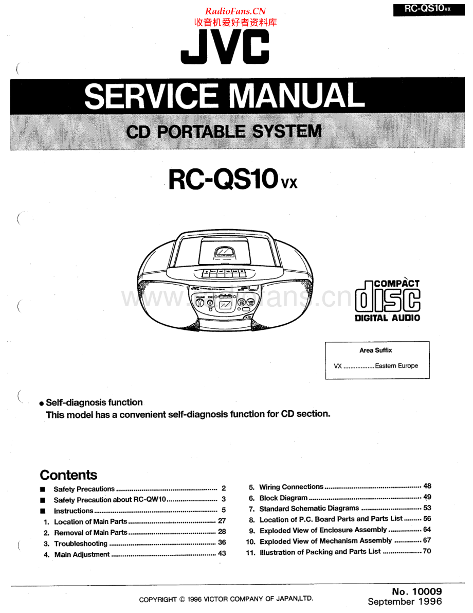 JVC-RCQS10-cs-sch 维修电路原理图.pdf_第1页