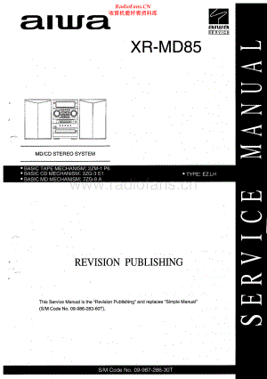 Aiwa-XRMD85-cs-sm维修电路原理图.pdf