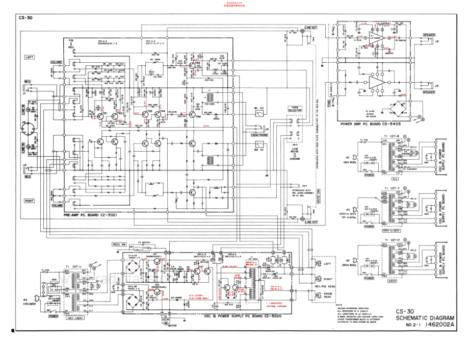 Akai-CS30D-tape-sm4维修电路原理图.pdf_第3页