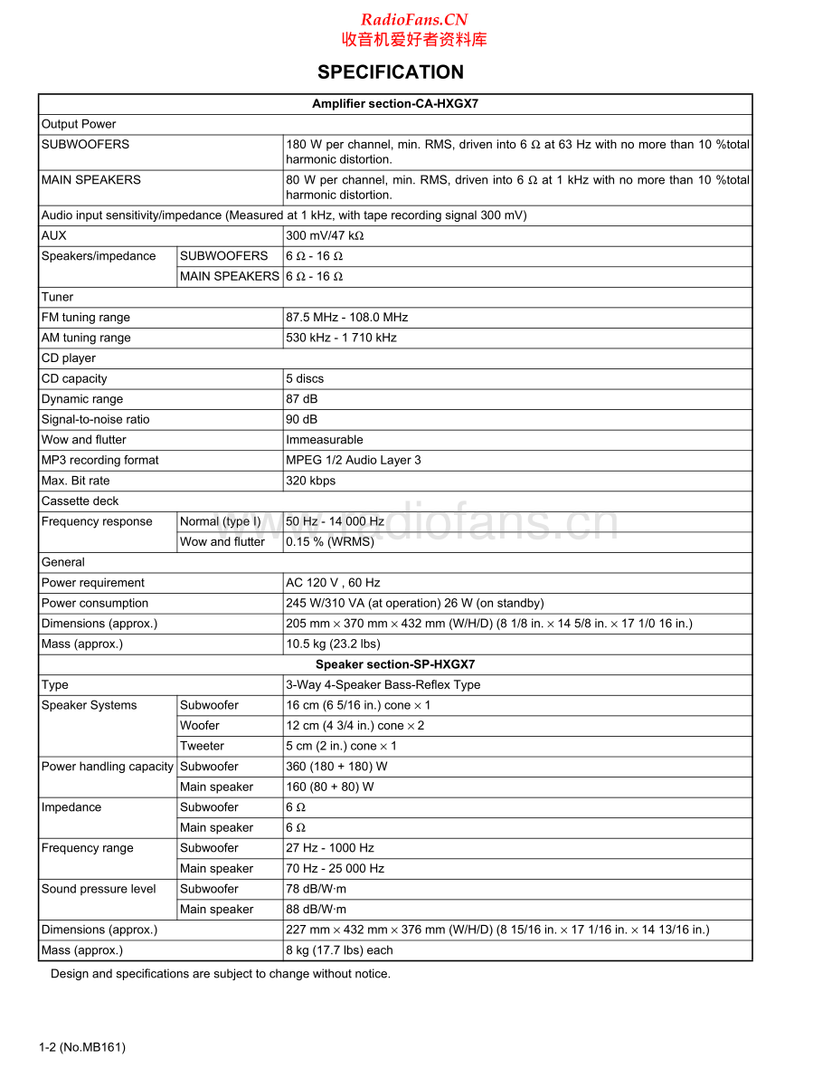 JVC-HXGX7-cs-sm 维修电路原理图.pdf_第2页