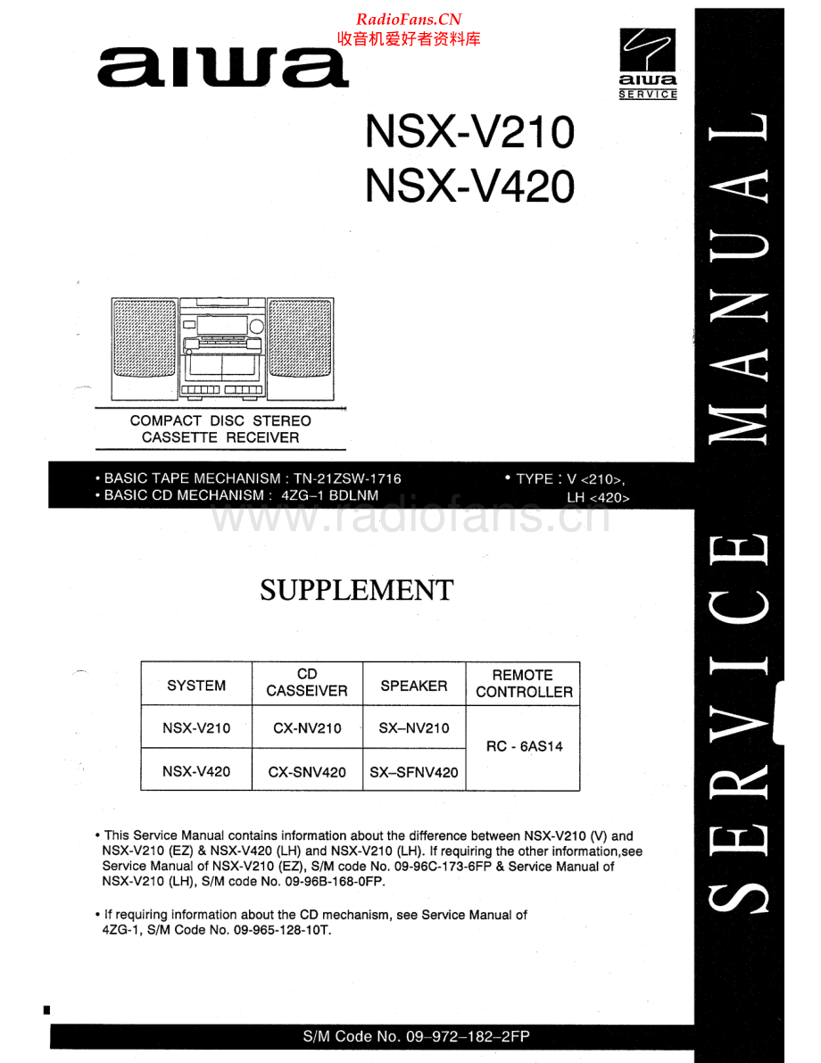 Aiwa-NSXV210-cs-sup维修电路原理图.pdf_第1页