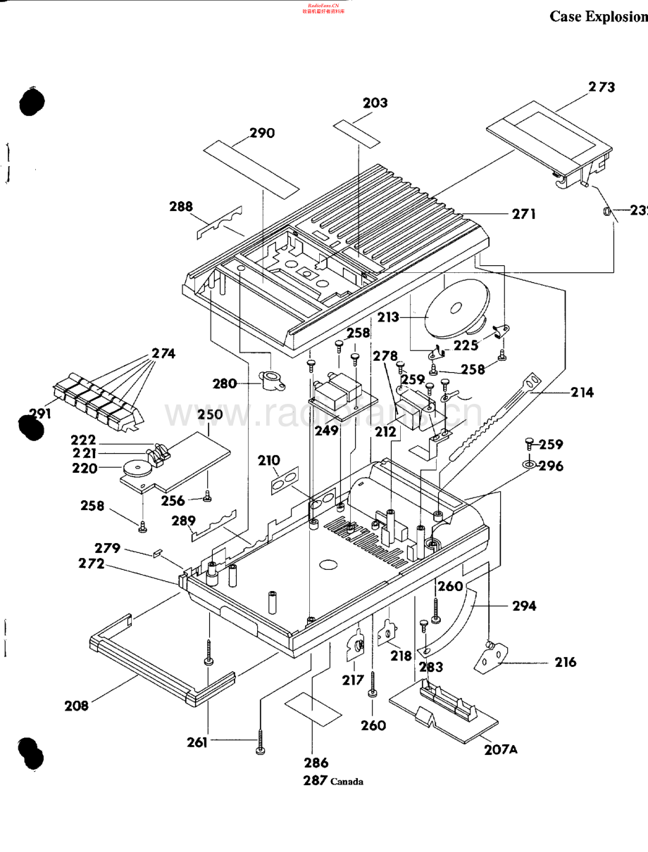 Califone-3130AV-tape-sm维修电路原理图.pdf_第1页