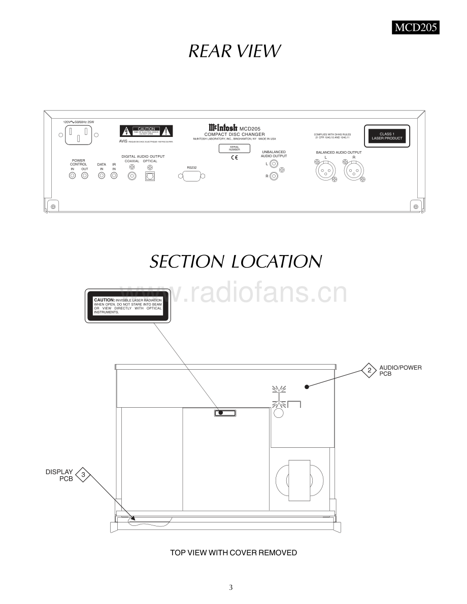 McIntosh-MCD205-cd-sm 维修电路原理图.pdf_第3页