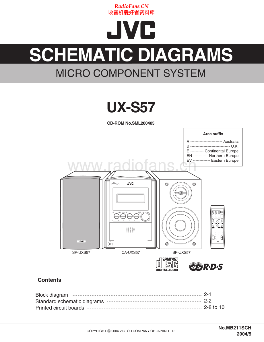 JVC-UXS57-cs-sch 维修电路原理图.pdf_第1页