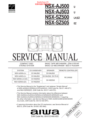 Aiwa-NSXSZ500-cs-sm维修电路原理图.pdf