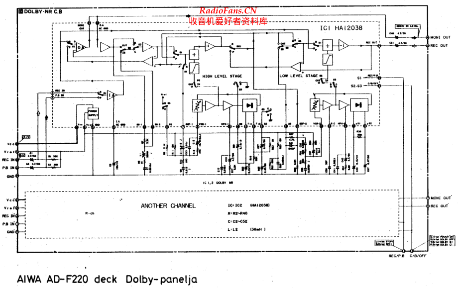 Aiwa-ADF220-tape-sch维修电路原理图.pdf_第2页