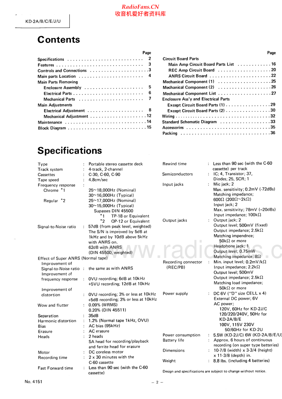 JVC-KD2-tape-sm 维修电路原理图.pdf_第2页