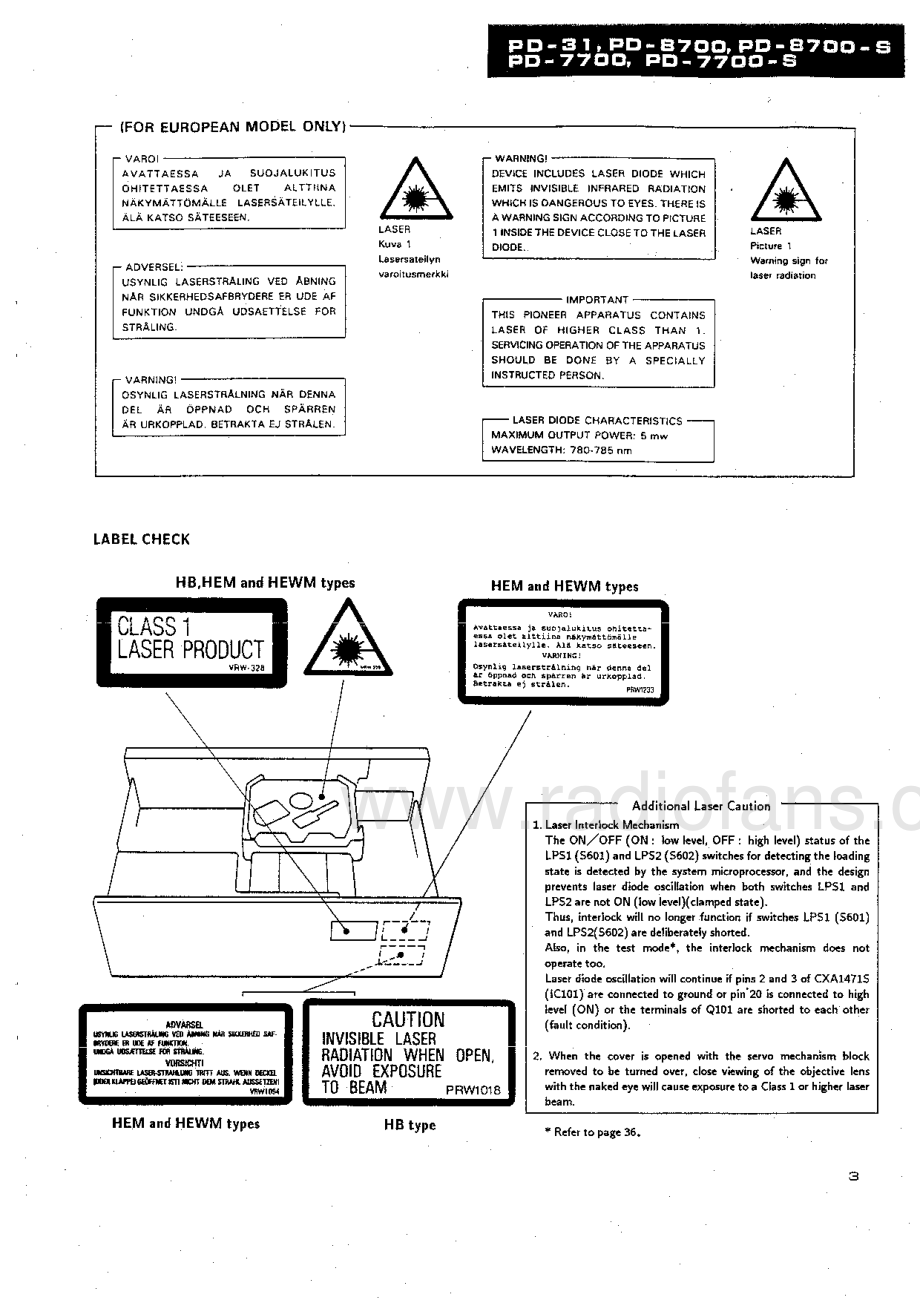 Pioneer-PD8700S-cd-sm 维修电路原理图.pdf_第3页