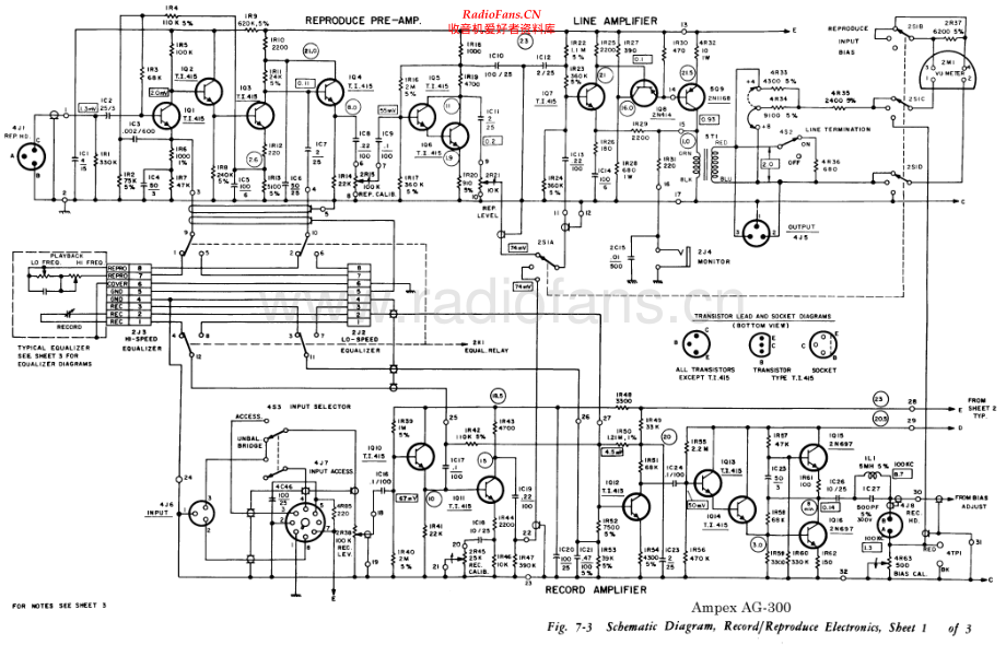 Ampex-AG300-tape-sch维修电路原理图.pdf_第1页