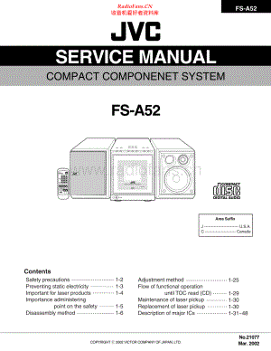 JVC-FSA52-cs-sm 维修电路原理图.pdf