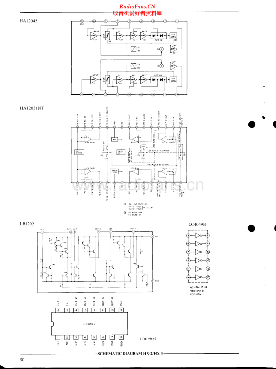 Akai-HX2-tape-sch维修电路原理图.pdf_第2页