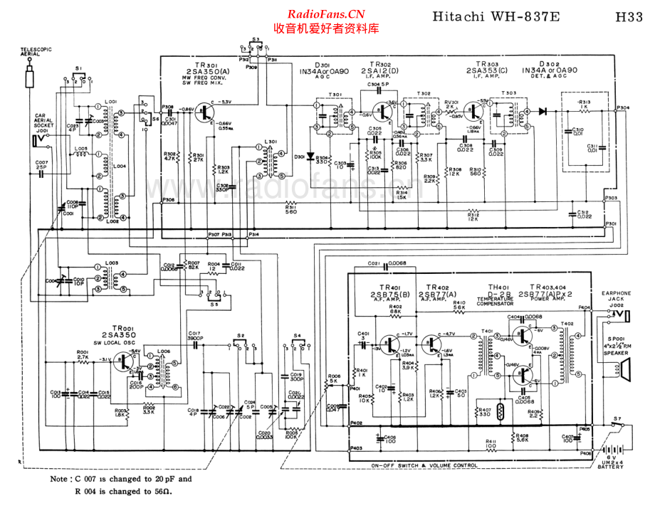 Hitachi-WH837E-pr-sch 维修电路原理图.pdf_第2页