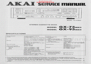 Akai-GX75MKII-tape-sm维修电路原理图.pdf