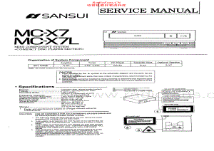 Sansui-MCX7L-cd-sm 维修电路原理图.pdf