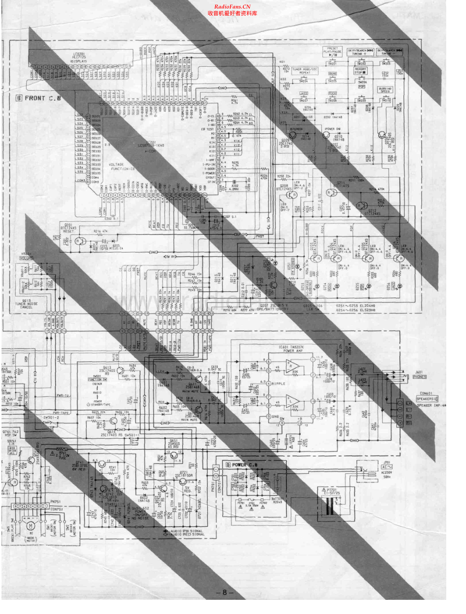 Aiwa-CAW72_MK2-cs-sm维修电路原理图.pdf_第3页