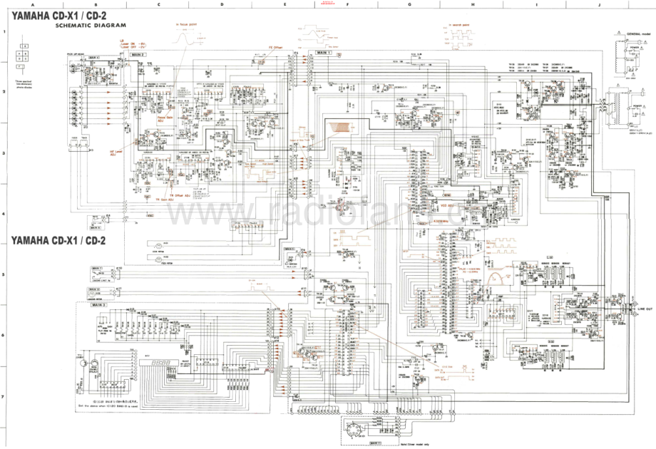 Yamaha-CD2-cd-sch 维修电路原理图.pdf_第1页