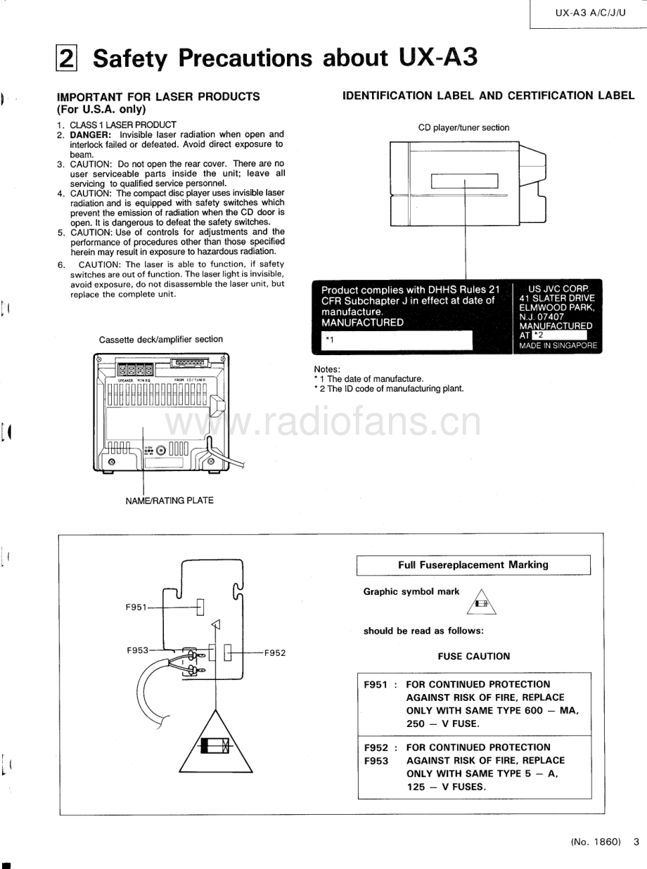 JVC-UXA3-cs-sm 维修电路原理图.pdf_第3页