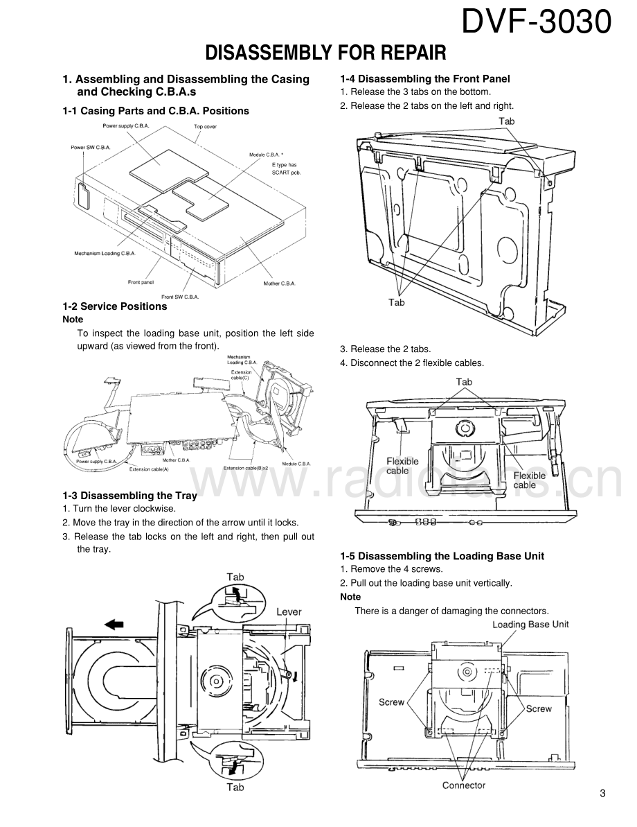 Kenwood-DVF3030-cd-sm 维修电路原理图.pdf_第3页