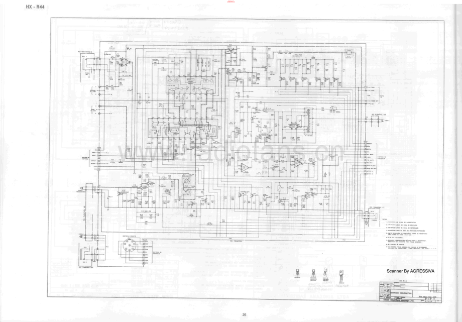 Akai-HXR44-tape-sch维修电路原理图.pdf_第1页