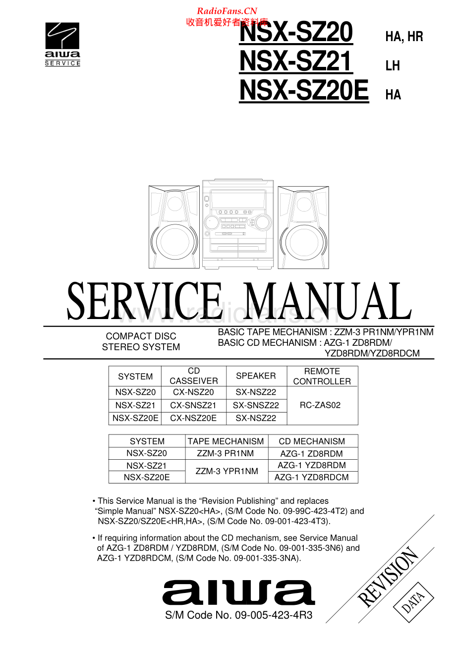 Aiwa-NSXSZ21-cs-sm维修电路原理图.pdf_第1页