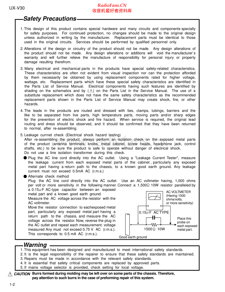 JVC-UXV30-cs-sm 维修电路原理图.pdf_第2页