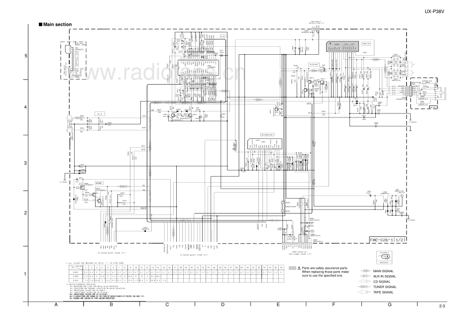 JVC-UXP38V-cs-sch 维修电路原理图.pdf_第3页