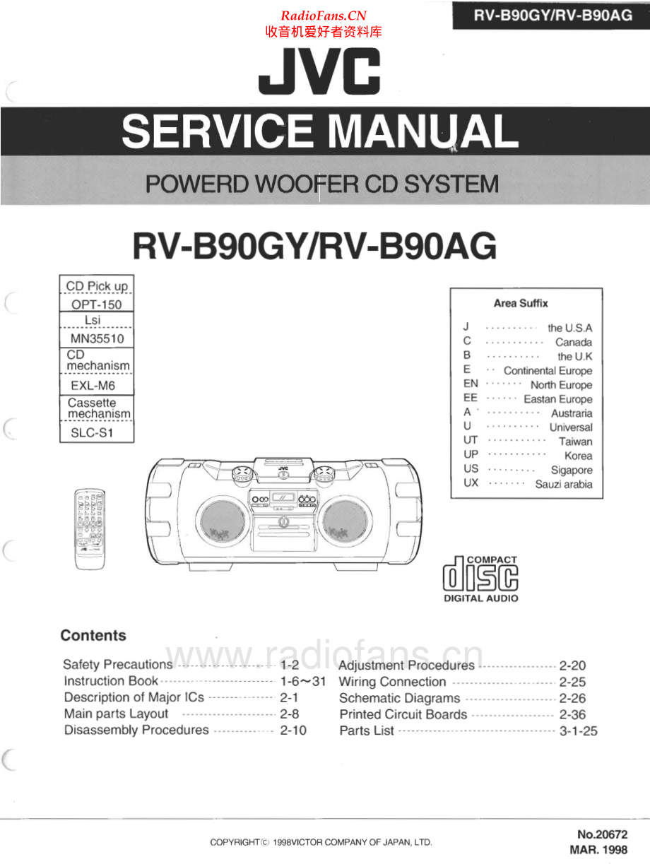 JVC-RVB90-cs-sm 维修电路原理图.pdf_第1页