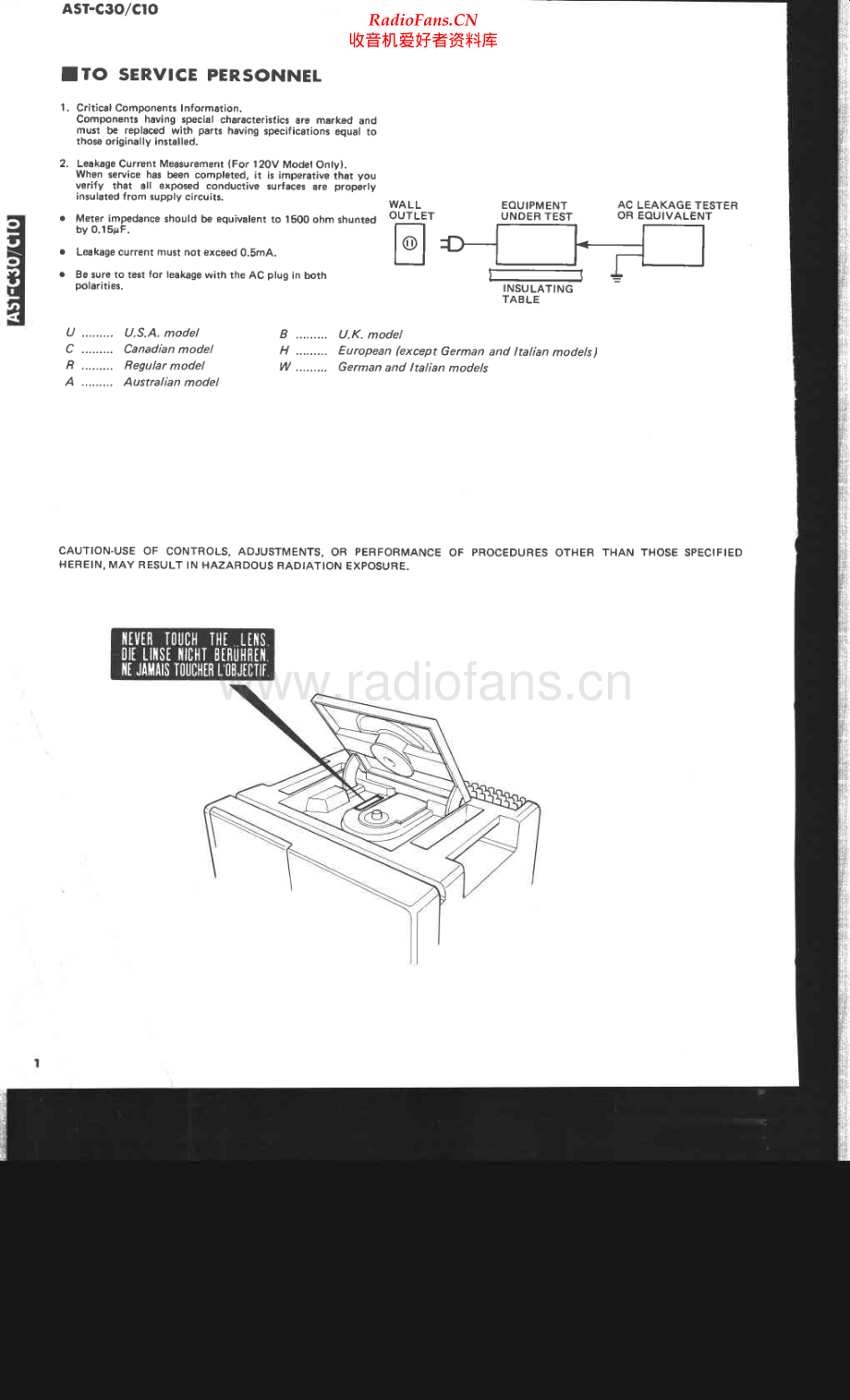 Yamaha-AST10-cs-sm(1) 维修电路原理图.pdf_第2页