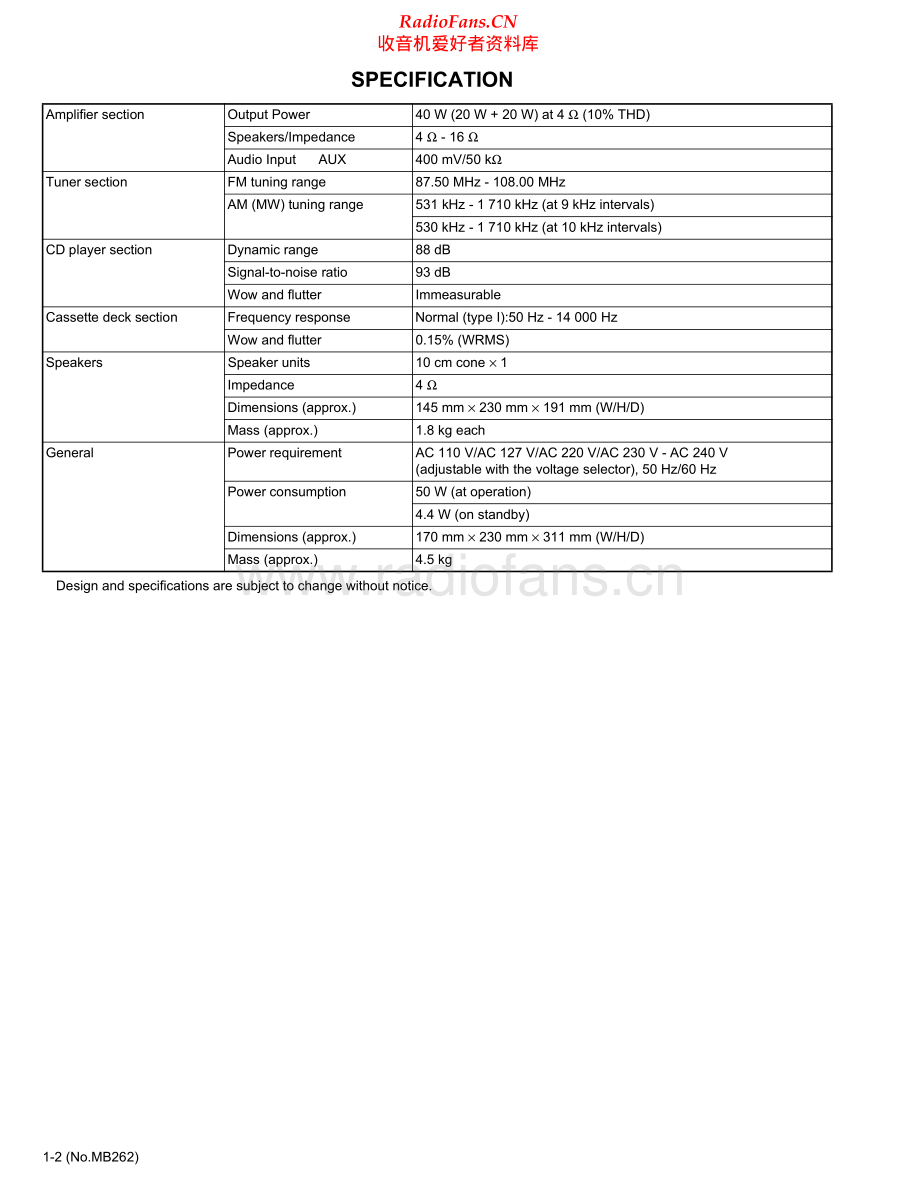 JVC-UXP400-cs-sm 维修电路原理图.pdf_第2页