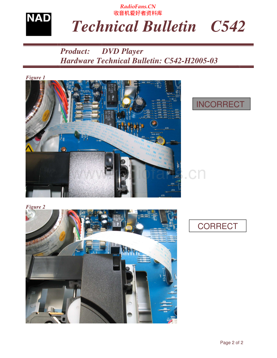 NAD-C542-cd-tb2 维修电路原理图.pdf_第2页