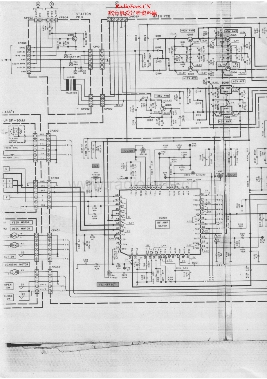 Kenwood-DP235-cd-sch 维修电路原理图.pdf_第1页