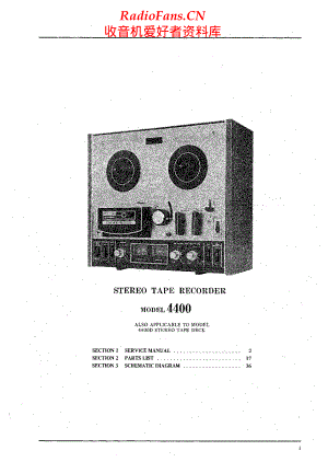 Akai-4400D-tape-sm维修电路原理图.pdf