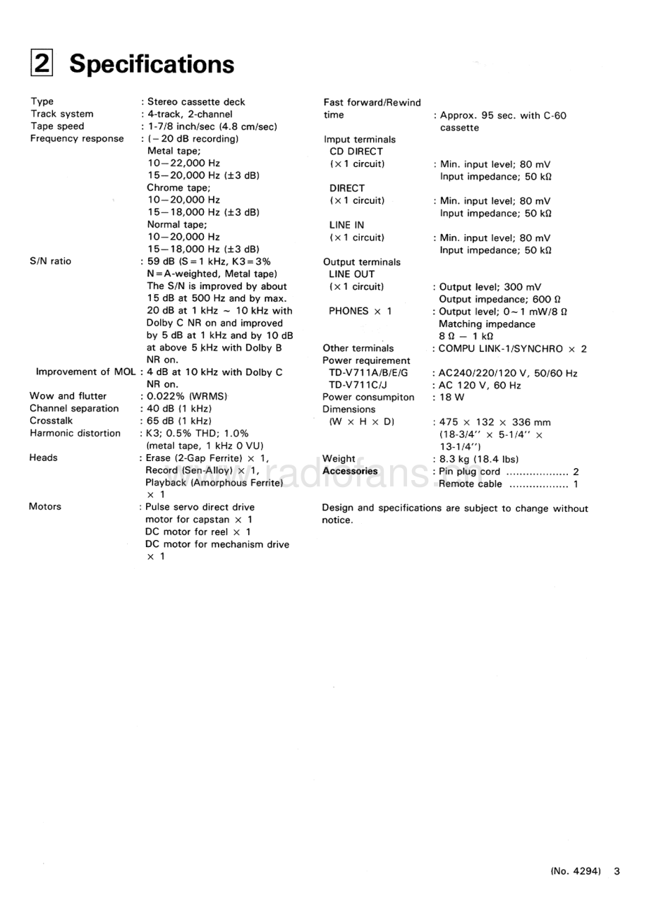 JVC-TDV711-tape-sm 维修电路原理图.pdf_第3页