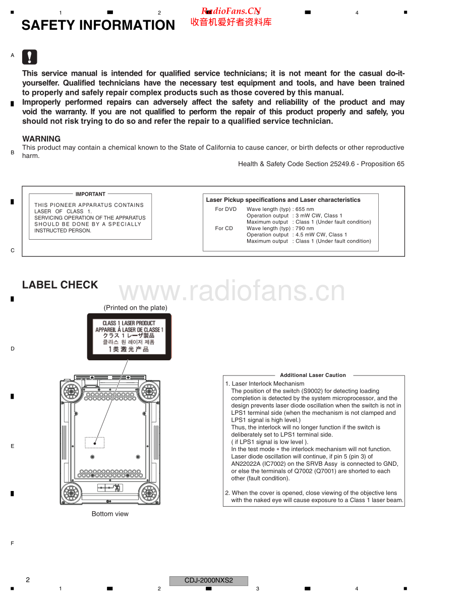 Pioneer-CDJ2000NSX2-mp-sm1 维修电路原理图.pdf_第2页