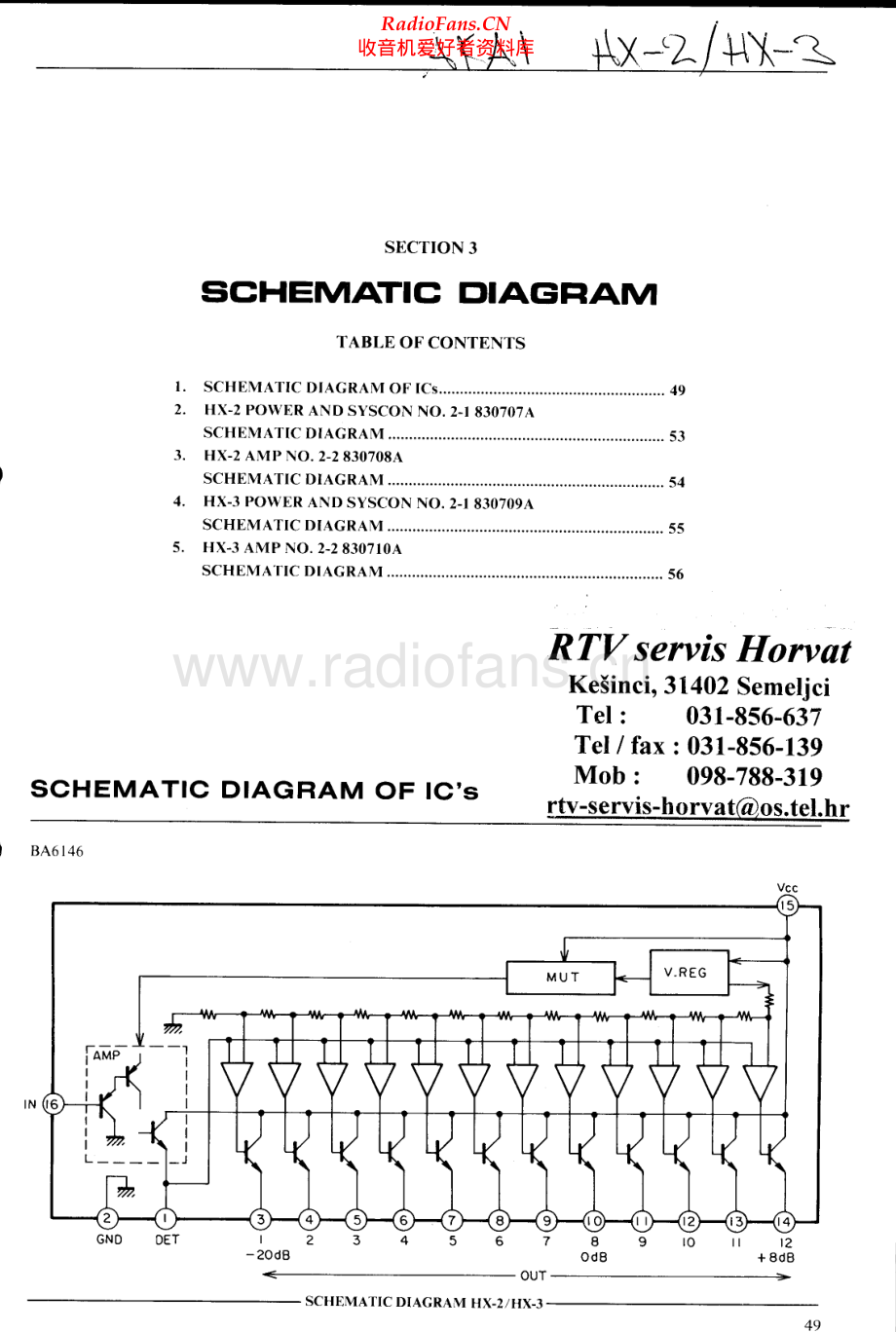 Akai-HX3-tape-sch维修电路原理图.pdf_第1页