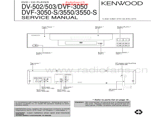 Kenwood-DVF3550-cd-sm 维修电路原理图.pdf