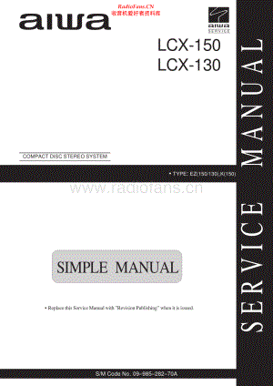 Aiwa-LCX130-cs-sm维修电路原理图.pdf