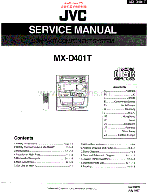 JVC-MXD401T-cs-sm 维修电路原理图.pdf
