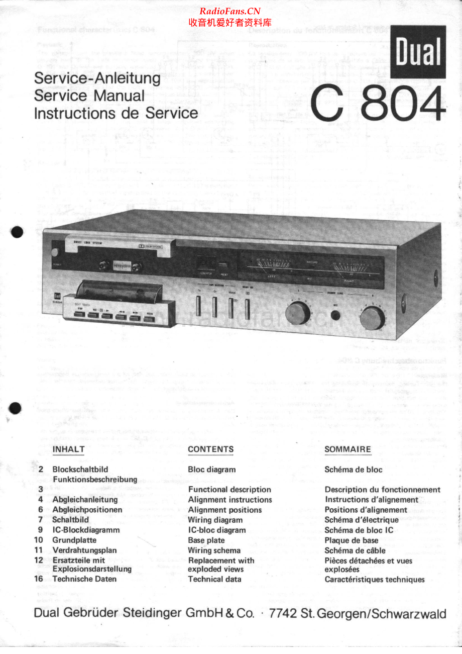 Dual-C804-tape-sm维修电路原理图.pdf_第1页