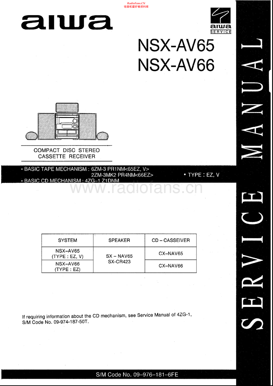 Aiwa-NSXAV66-cs-sm维修电路原理图.pdf_第1页