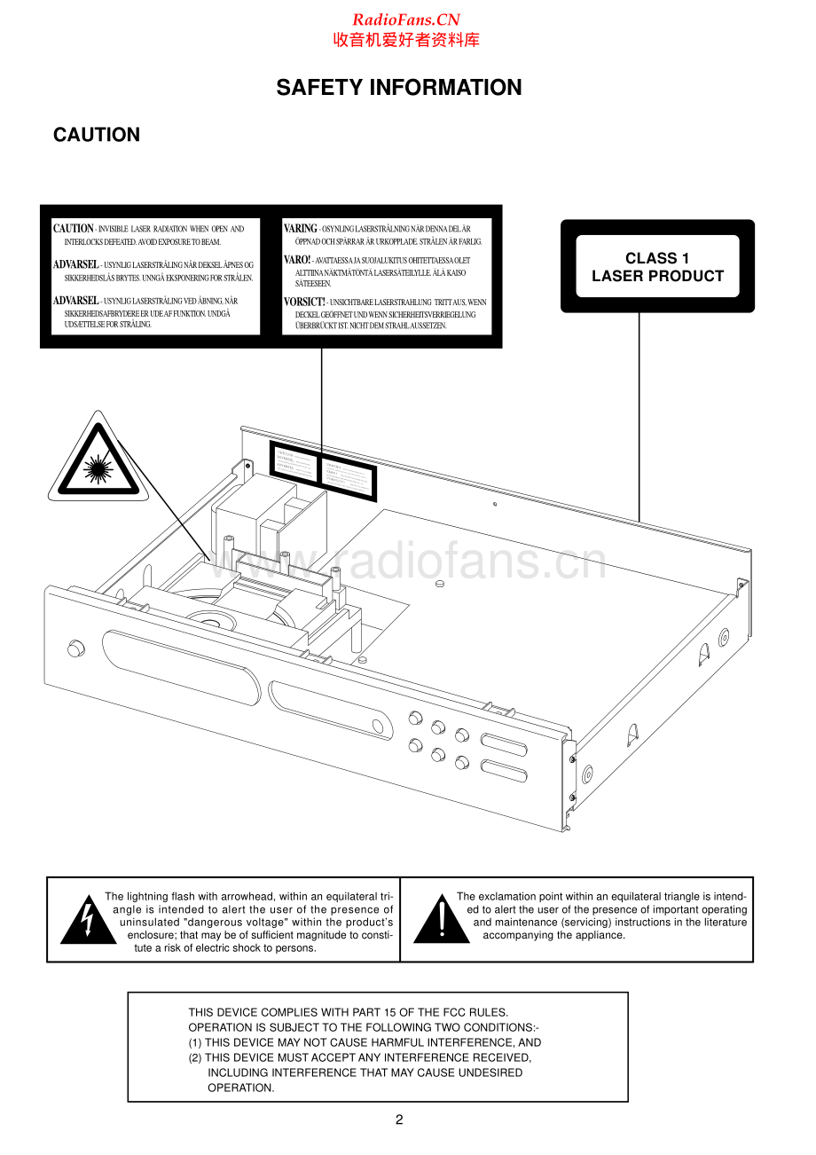 NAD-C521-cd-sm 维修电路原理图.pdf_第2页