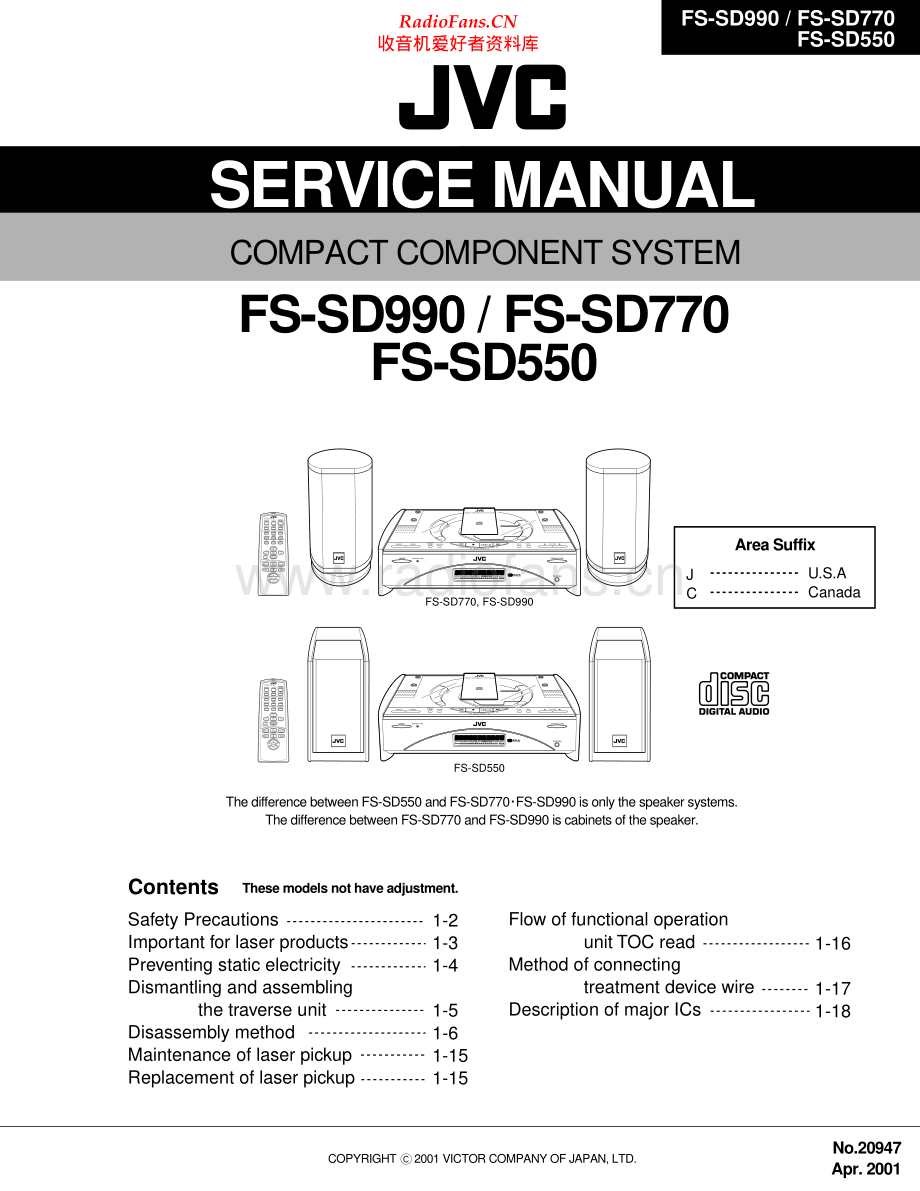 JVC-FSSD550-cs-sm 维修电路原理图.pdf_第1页