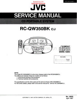 JVC-RCQW350-cs-sch 维修电路原理图.pdf