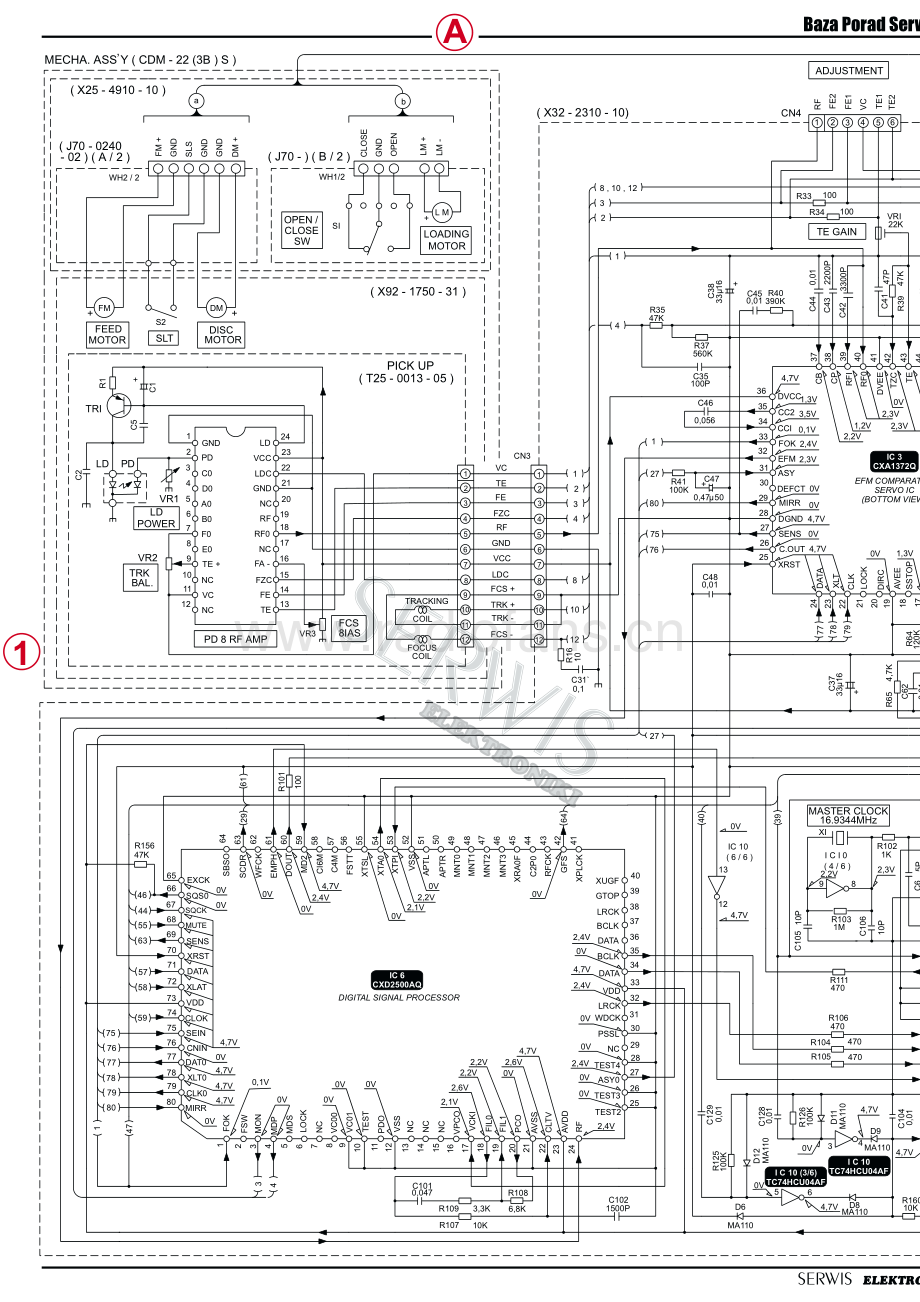 Kenwood-DP2050-cd-sch 维修电路原理图.pdf_第3页