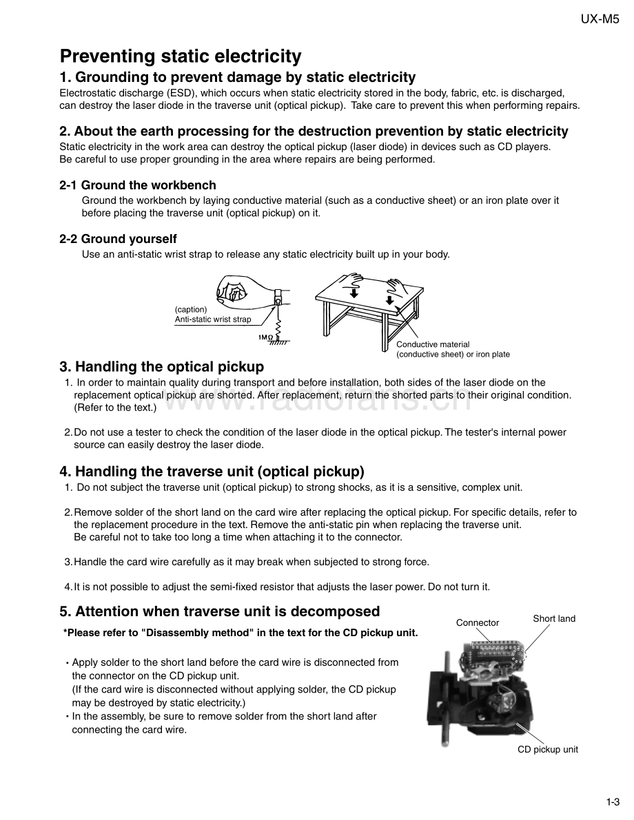 JVC-UXM5-cs-sm 维修电路原理图.pdf_第3页